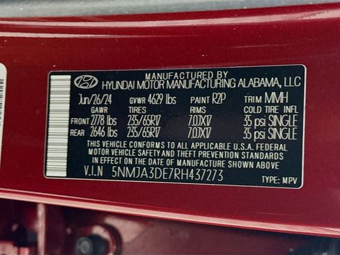 Certified 2024 Hyundai Tucson SE image 34