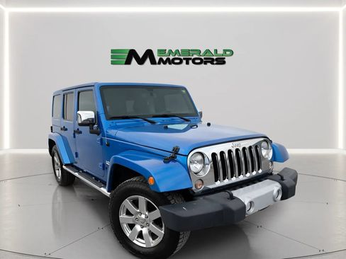 Used 2014 Jeep Wrangler Unlimited Sahara w/ Mopar Chrome Edition Group image 1