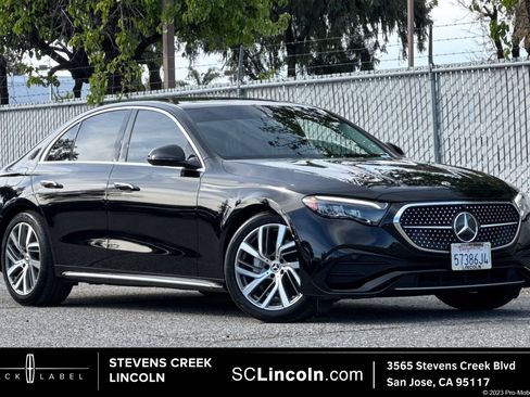 Used 2025 Mercedes-Benz E 350 4MATIC Sedan image 1