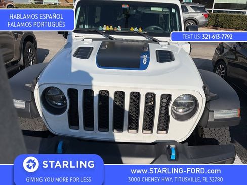 Used 2022 Jeep Wrangler Unlimited Rubicon 4xe w/ Cold Weather Group image 7