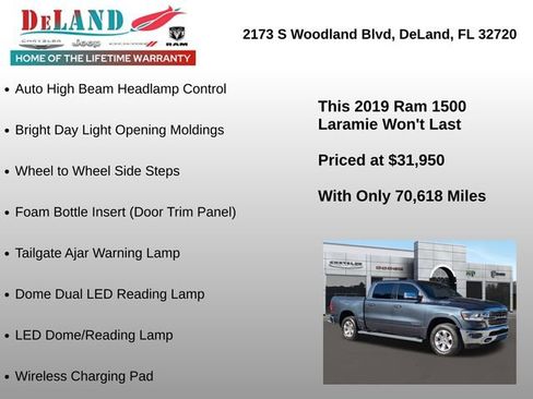 Used 2019 RAM 1500 Laramie image 30