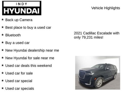 Used 2021 Cadillac Escalade Premium Luxury w/ Performance Package AWD/4WD image 8