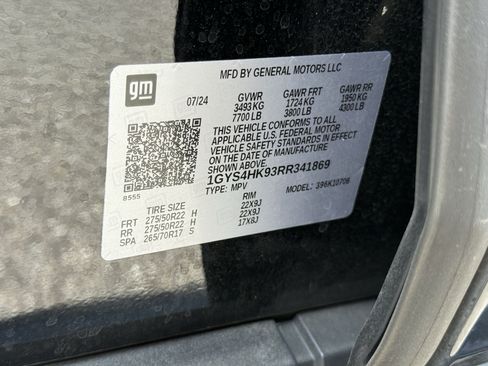Used 2024 Cadillac Escalade V w/ LPO, ONYX Package AWD/4WD image 17
