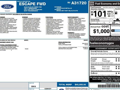 Used 2025 Ford Escape SE image 2