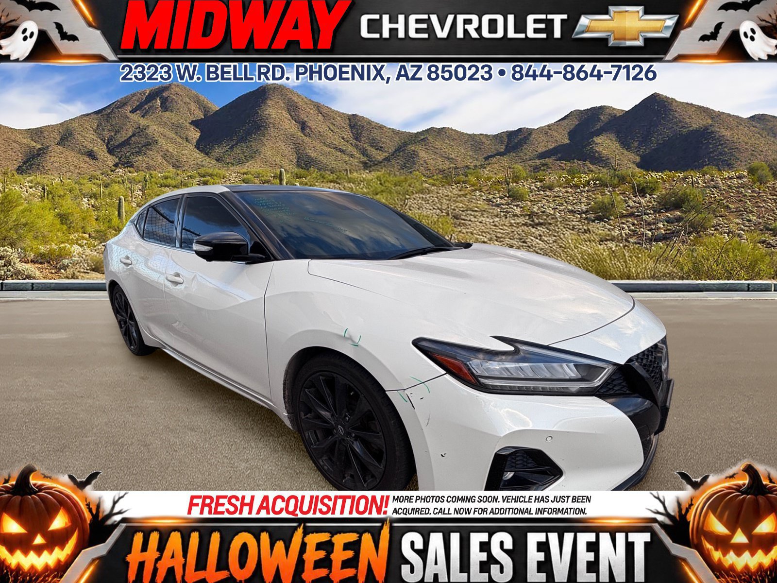 Used 2023 Nissan Maxima SR w/ Sport Mat Group FWD image 1