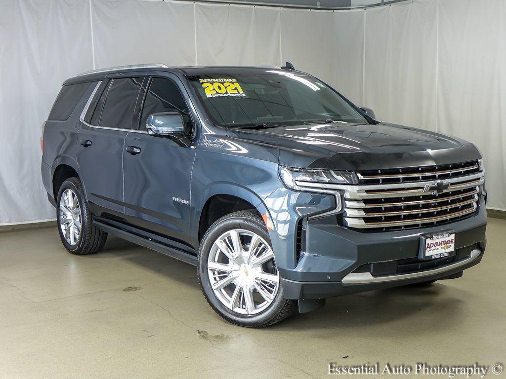 Used 2021 Chevrolet Tahoe High Country w/ Premium Package AWD/4WD image 2