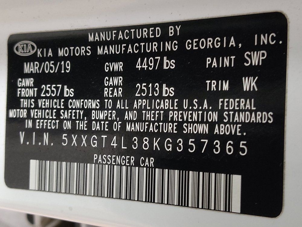 Used 2019 Kia Optima LX FWD image 33