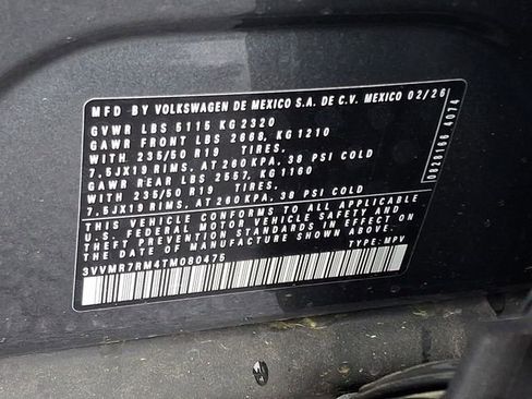 New 2026 Volkswagen Tiguan SE AWD/4WD image 11