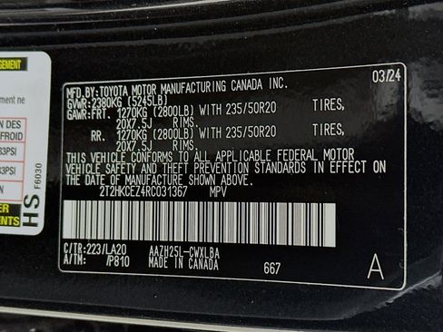 Used 2024 Lexus NX 350h AWD w/ Vision Package image 32