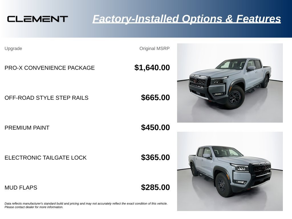 Used 2026 Nissan Frontier Pro-X w/ Pro-X Convenience Package RWD image 16