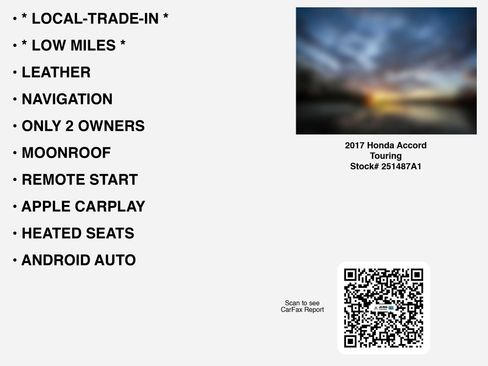 Certified 2017 Honda Accord Touring image 7