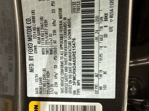 New 2025 Ford Bronco Sport Badlands w/ Badlands Tech Package image 32