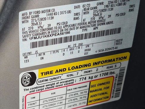 Used 2023 Ford Expedition Limited RWD image 15