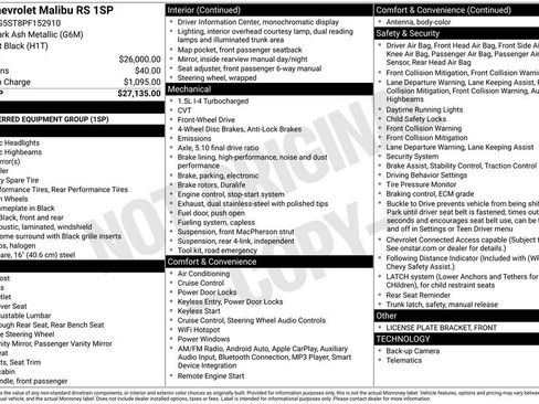 Used 2023 Chevrolet Malibu RS image 13