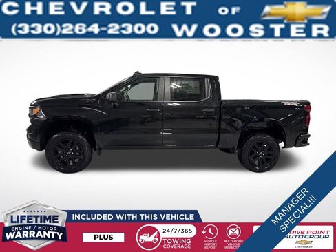 New 2026 Chevrolet Silverado 1500 Custom Trail Boss w/ Turbomax Blackout Package image 3