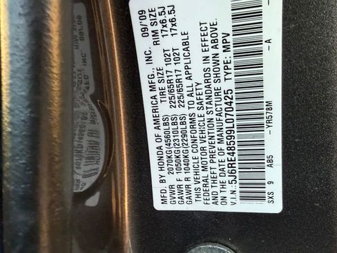 Used 2009 Honda CR-V EX image 33