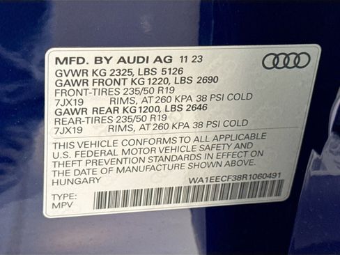 Used 2024 Audi Q3 2.0T Premium Plus image 30
