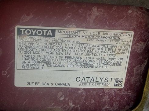 Used 2008 Toyota 4Runner Limited image 36