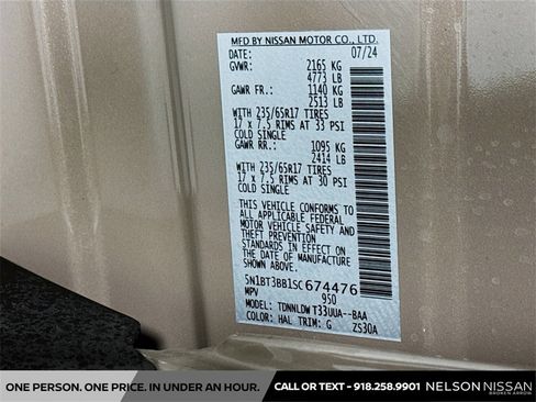 Certified 2025 Nissan Rogue SV image 31