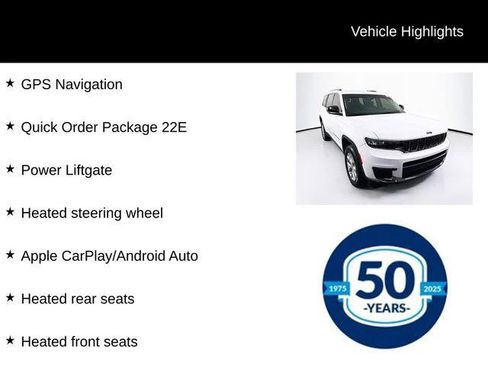 Certified 2021 Jeep Grand Cherokee L Limited AWD/4WD image 7