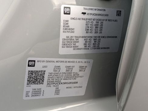 Used 2024 GMC Sierra 1500 Elevation image 23