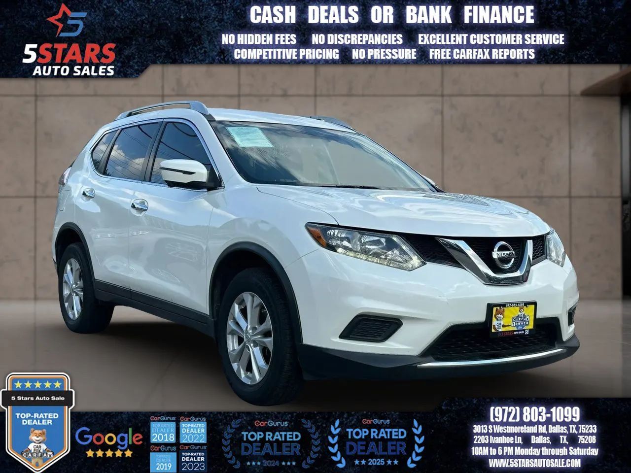 Used 2016 Nissan Rogue SV w/ SV Premium Package AWD/4WD image 1