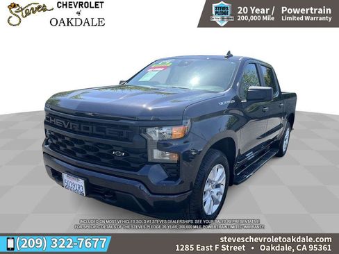 Certified 2022 Chevrolet Silverado 1500 Custom image 1