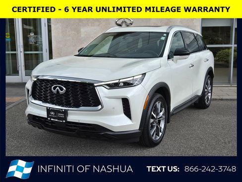 Certified 2023 INFINITI QX60 Luxe w/ Cargo Package AWD/4WD image 1