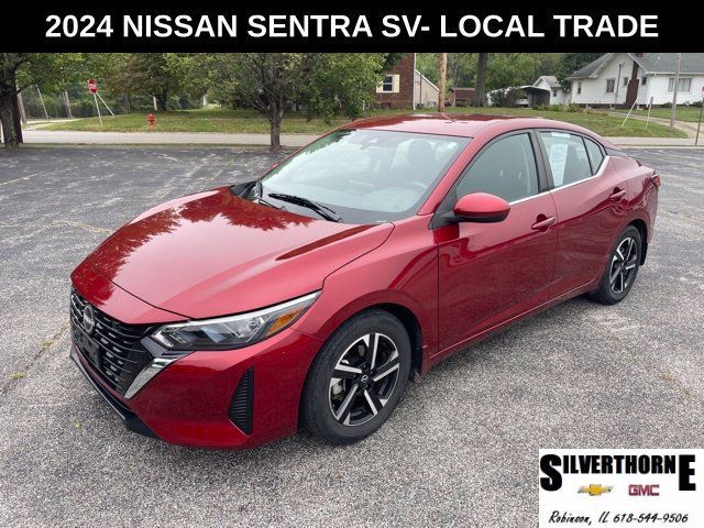 Used 2024 Nissan Sentra SV w/ Trunk Package FWD image 1
