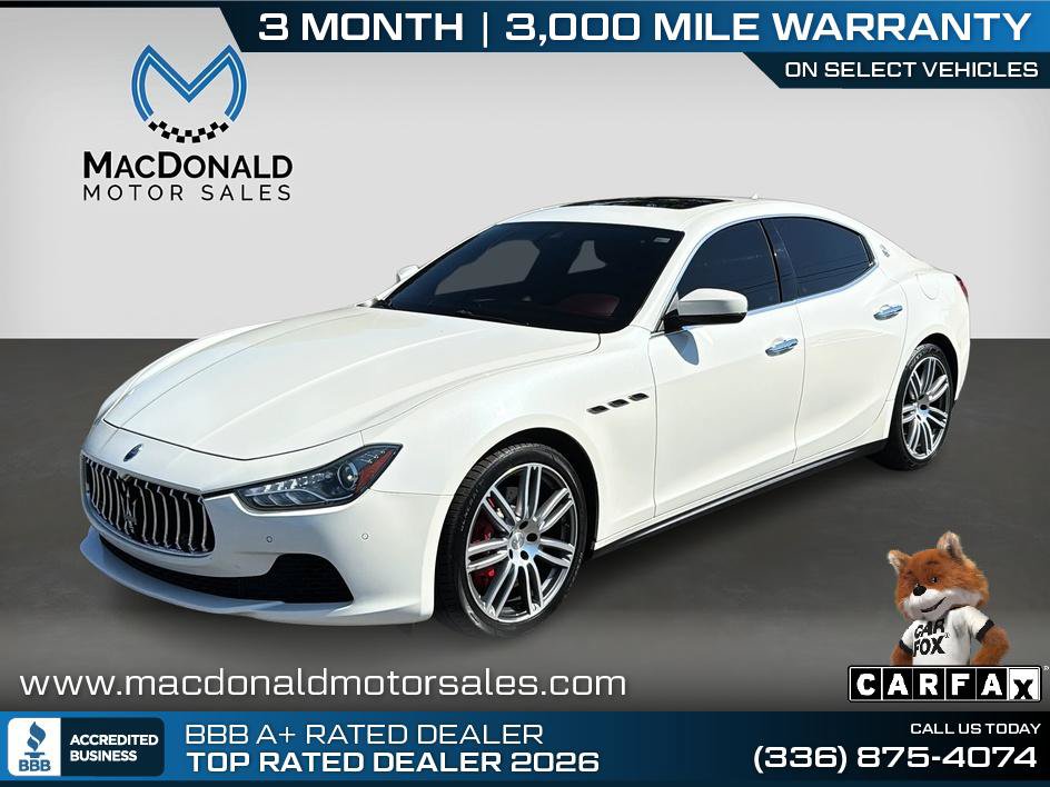 Used 2017 Maserati Ghibli S RWD image 1