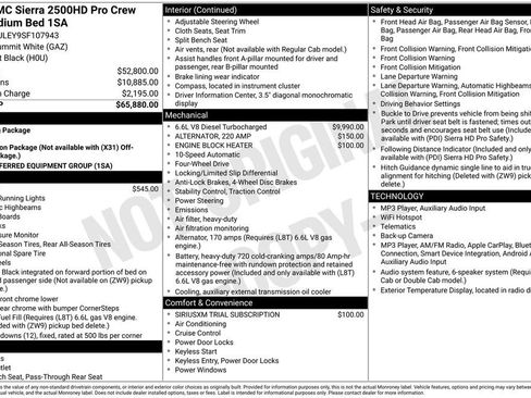 Used 2025 GMC Sierra 2500 Pro AWD/4WD image 6