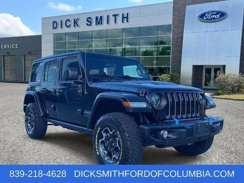 Used 2023 Jeep Wrangler Unlimited Rubicon 4xe w/ Steel Bumper Group image 1