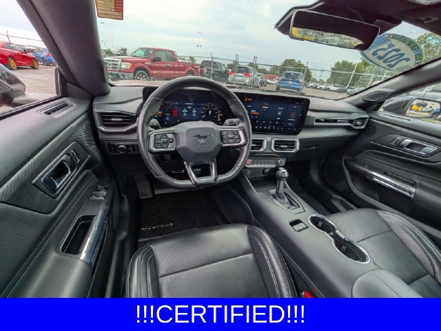 Certified 2025 Ford Mustang Premium w/ Mustang Nite Pony Package RWD image 12