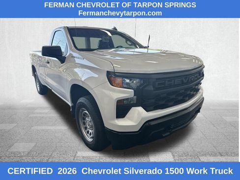 Used 2026 Chevrolet Silverado 1500 W/T w/ WT Value Package RWD image 1
