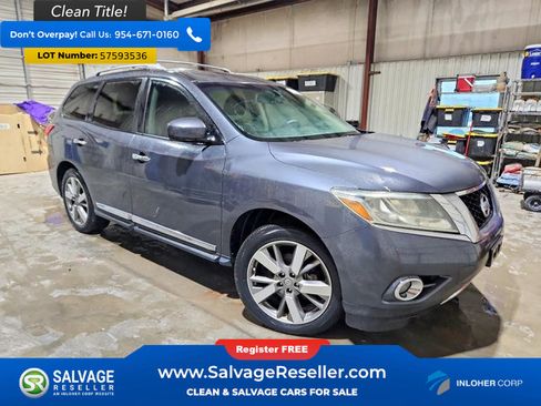 Used 2013 Nissan Pathfinder Platinum w/ Cargo Pkg AWD/4WD image 5