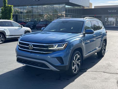 Used 2021 Volkswagen Atlas SEL Premium AWD/4WD image 3