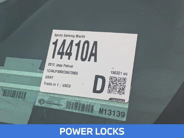 Used 2012 Jeep Patriot Sport w/ PWR Value Group FWD image 6