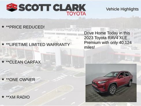 Used 2023 Toyota RAV4 XLE Premium AWD/4WD image 12