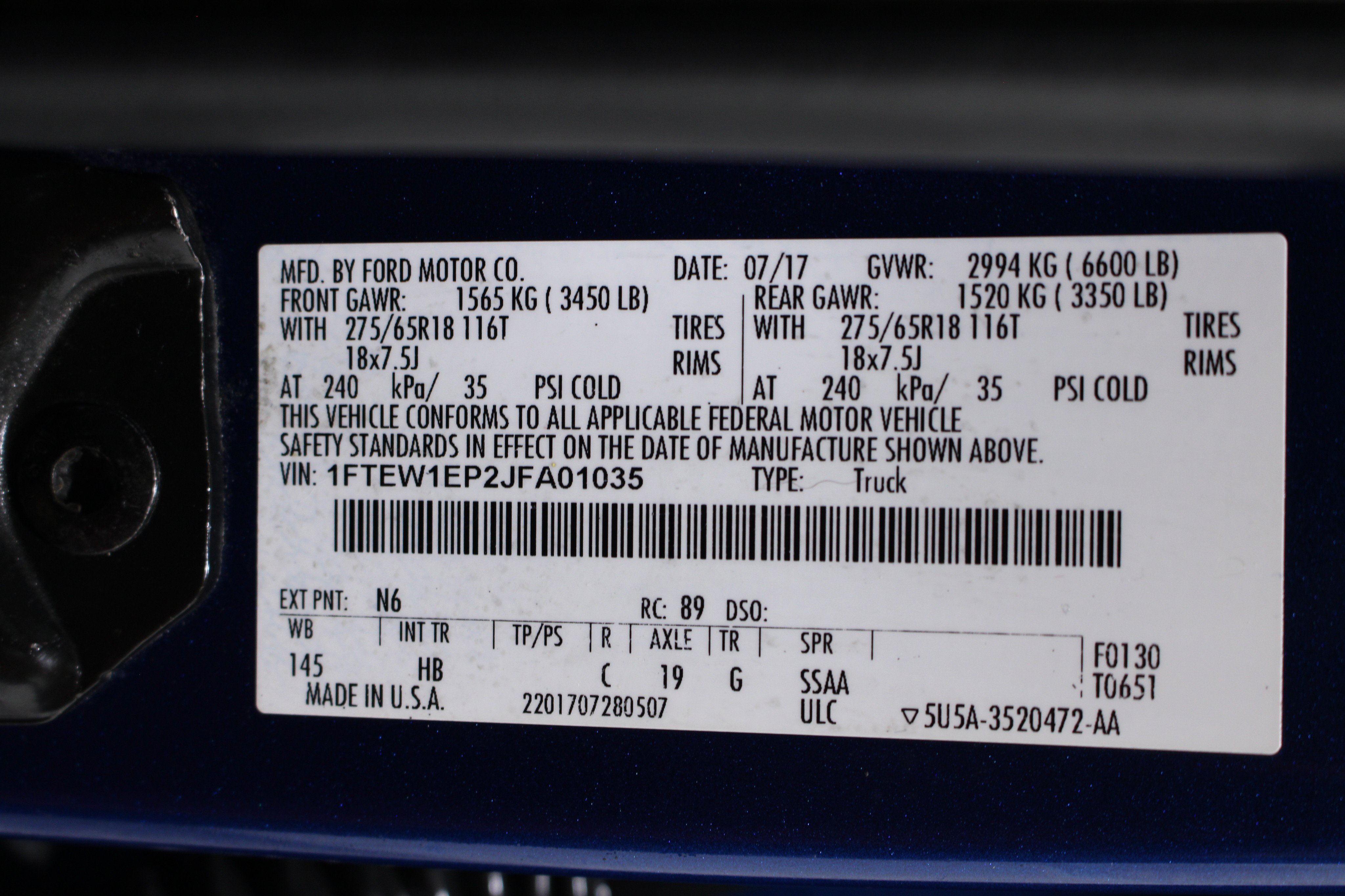 Used 2018 Ford F150 Lariat AWD/4WD image 39