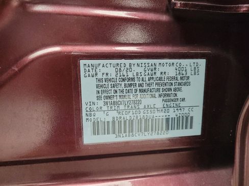 Used 2020 Nissan Sentra SV FWD image 33
