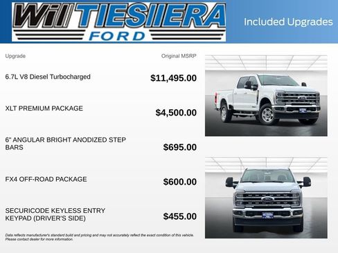 New 2026 Ford F250 XLT w/ XLT Premium Package AWD/4WD image 5