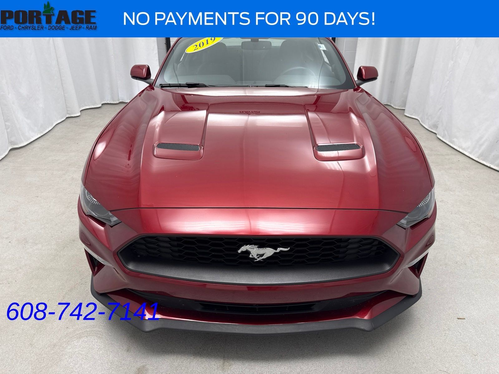 Certified 2019 Ford Mustang Coupe RWD image 6