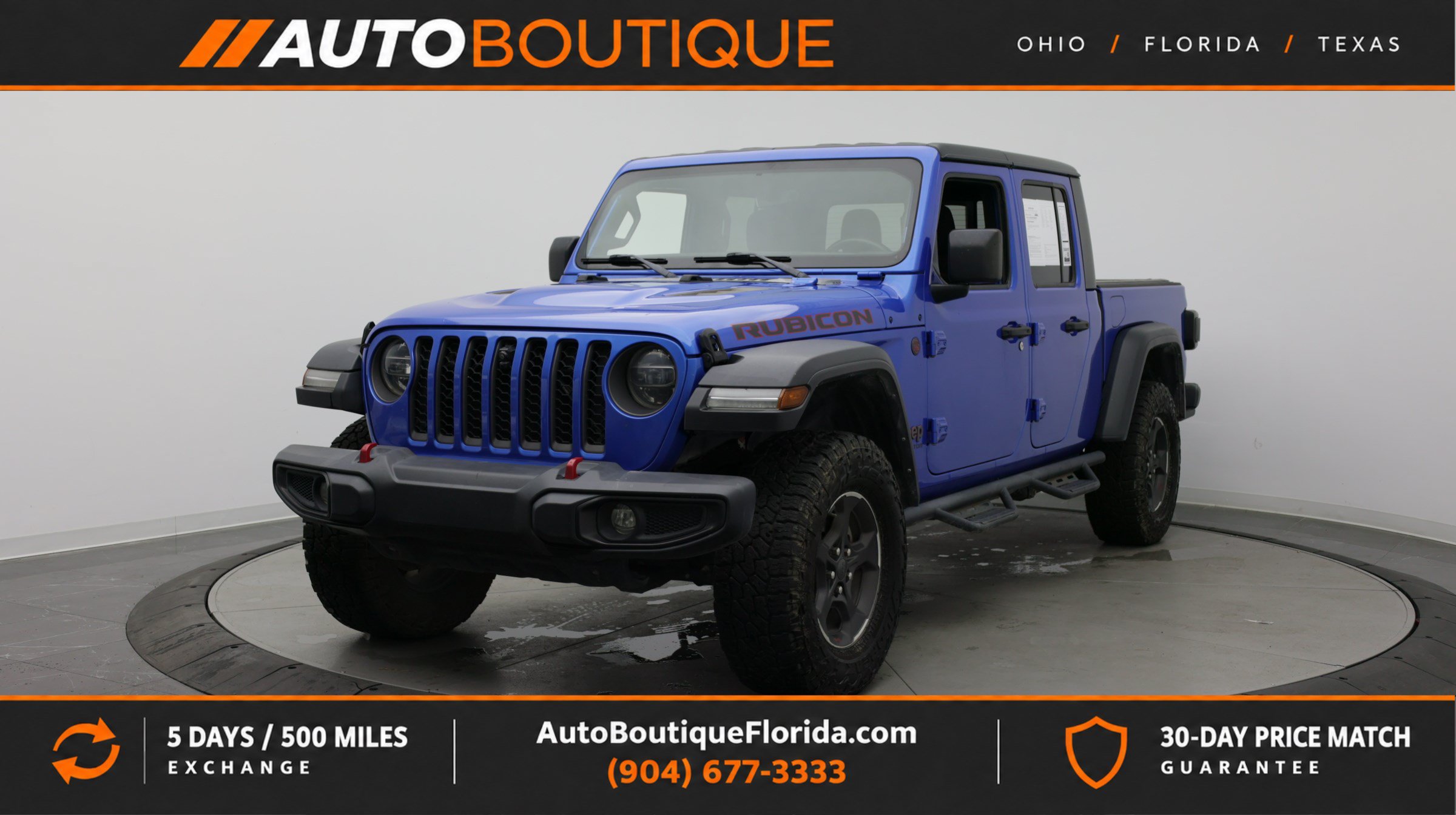 Used 2021 Jeep Gladiator Rubicon AWD/4WD image 1