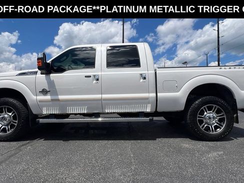 Used 2013 Ford F350 Platinum w/ FX4 Off Road Pkg AWD/4WD image 3