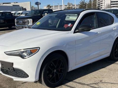 Used 2021 Alfa Romeo Stelvio Ti w/ Nero Edizione image 1