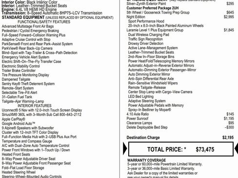 New 2026 RAM 2500 Laramie w/ Night Edition image 2