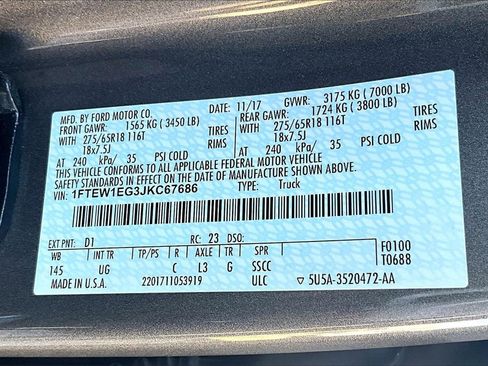 Used 2018 Ford F150 XLT w/ Equipment Group 302A Luxury image 35