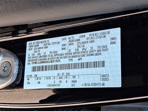 Used 2025 Ford Escape ST-Line image 27