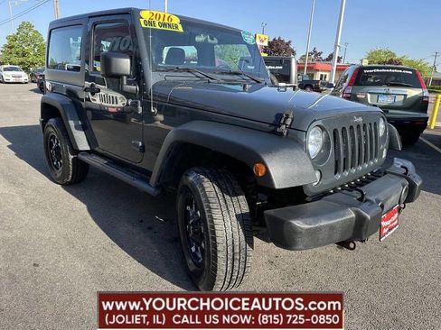 Used 2016 Jeep Wrangler Sport w/ Mopar Black Appearance Group image 3