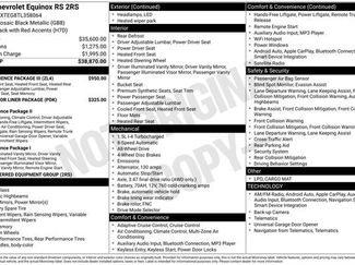 New 2026 Chevrolet Equinox RS w/ Convenience Package III video 4